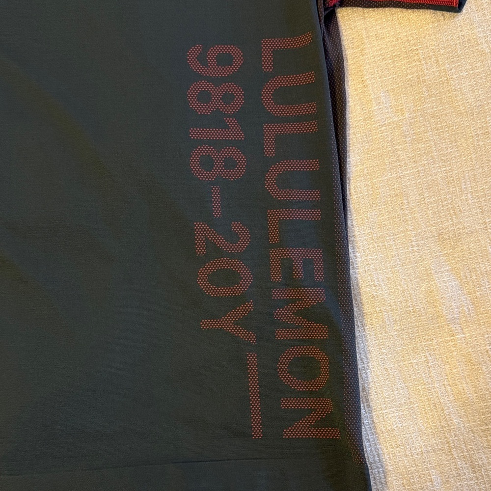 Lululemon Athletica Black&Reds and Navy Blue Tees - Picture 3 of 4